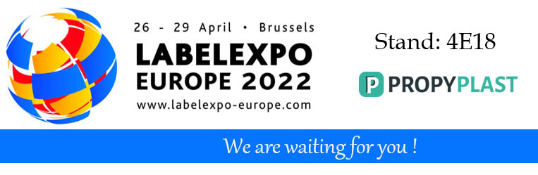 Propyplast participera au salon Labelexpo Europe 2022